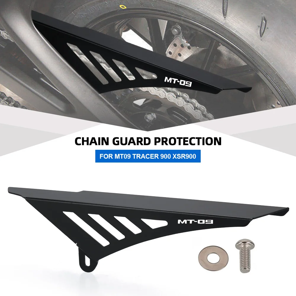 

MT-09 Motorcycle Equipments Chain Guard For Yamaha MT09 Tracer 900 2014-2015-2016 XSR900 2016-2017-2018-2019 Chain Protector