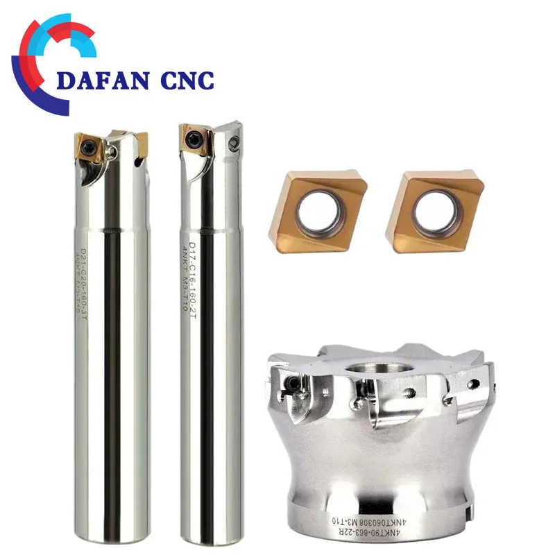 

TE90-C16/C20/D16/D20 Высокоэффективная двухсторонняя фреза с быстрой подачей, 4NKT060308 R, точность для серии 300R