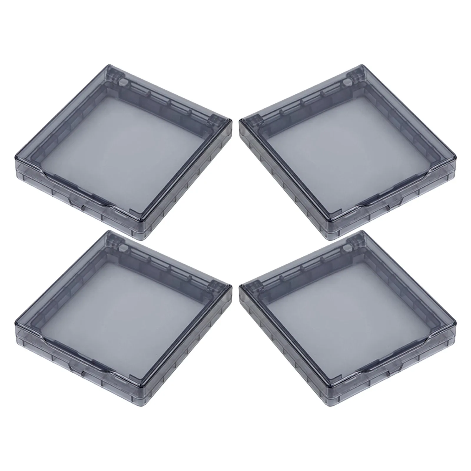 

4pcs Waterproof Cover For Outdoor Socket Protector Durable Electrical Outlet Box Covers Bathroom Garden Balcony Use