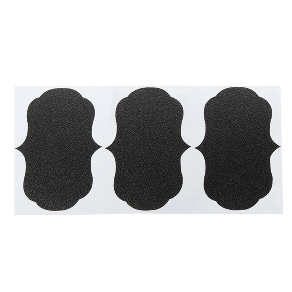 

36 Sheets Blackboard Sticker Adhesive PVC Lightweight for Jars Rolls Refrigerator Tags