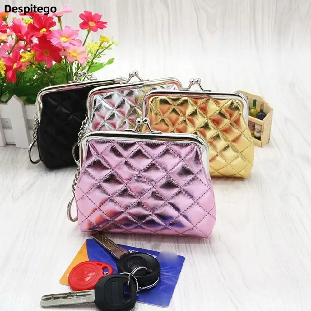 

Geometric Printing Women Hasp Coin Purse PU Leather Small Wallet Card Holders Female Money Change Bag Woman Wallet