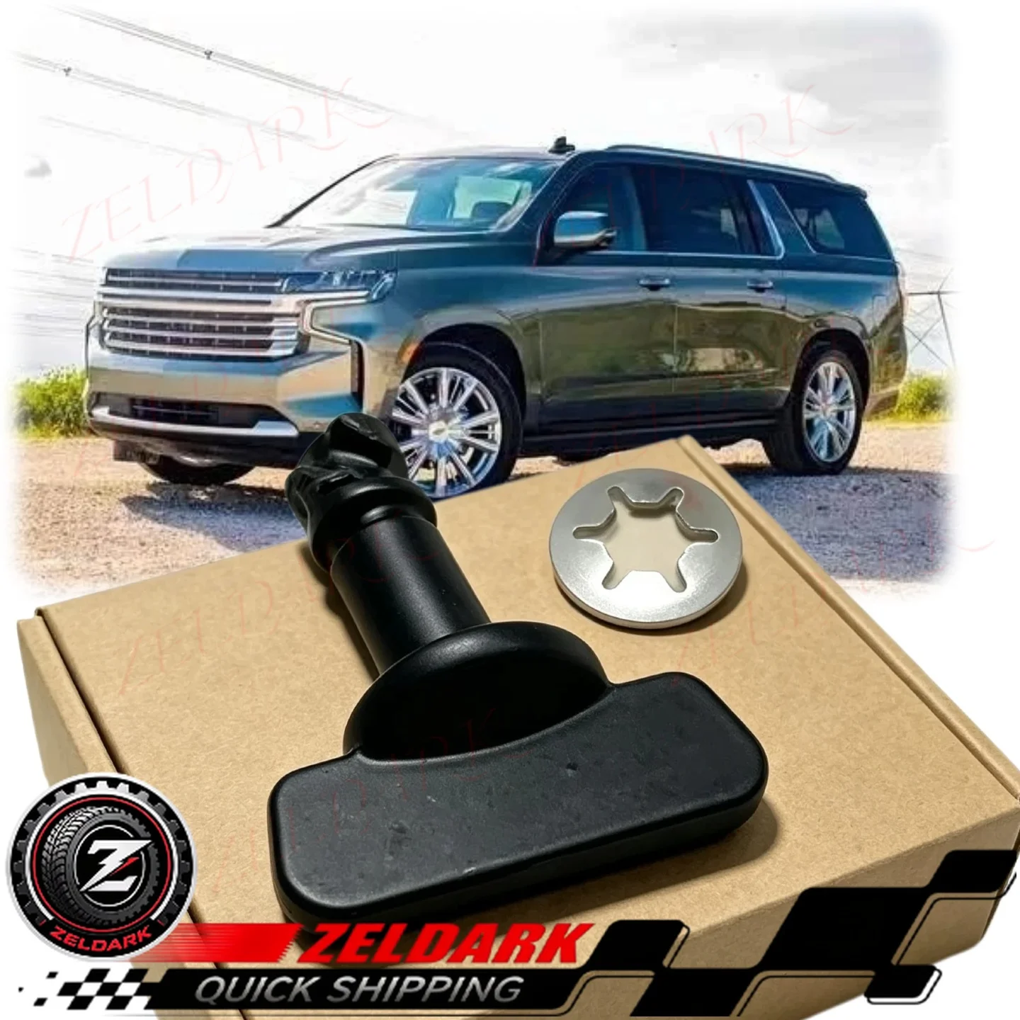 11612235 11612237 Hitch Cover Bolt with Retainer for Chevrolet Suburban GMC Yukon Cadillac Escalade