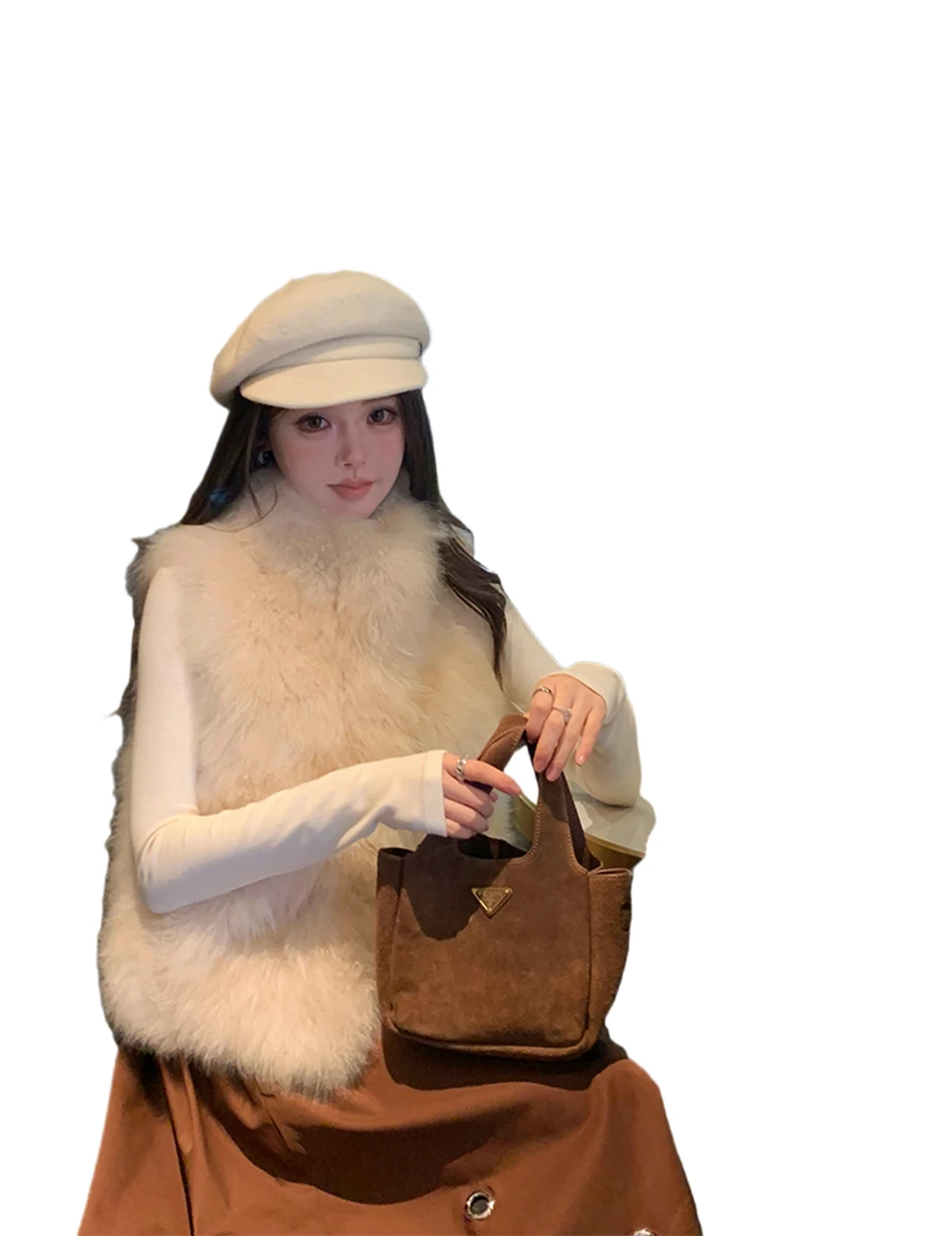 

Роскошный жилет и пальто из 100% кашемира для сохранения тепла зимы.