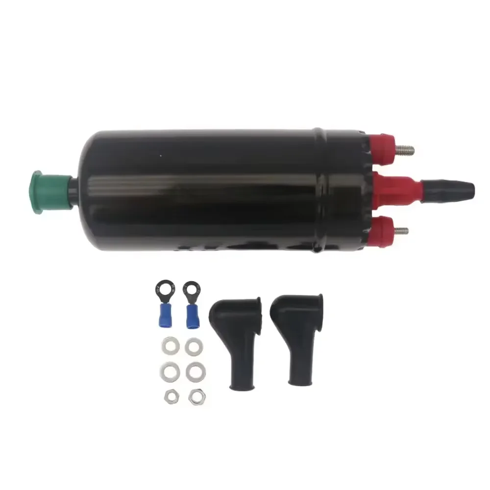 

Universal High Pressure Electric Fuel Pump Black/Red 0580464038 Brand New Compatible with Renault BMW ALFA PEUGEOT Opel