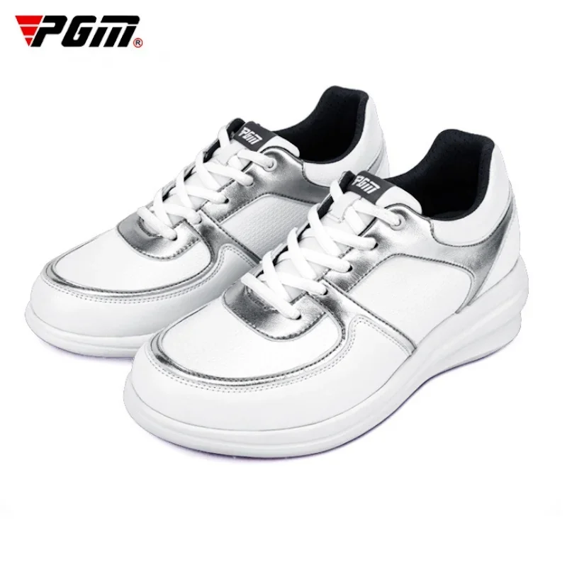 PGM Golf Women's Slip High Shoes Waterproof Casual Sports Lady High-Top Sneakers Shoelaces Breathable Non-Slip Wholesale