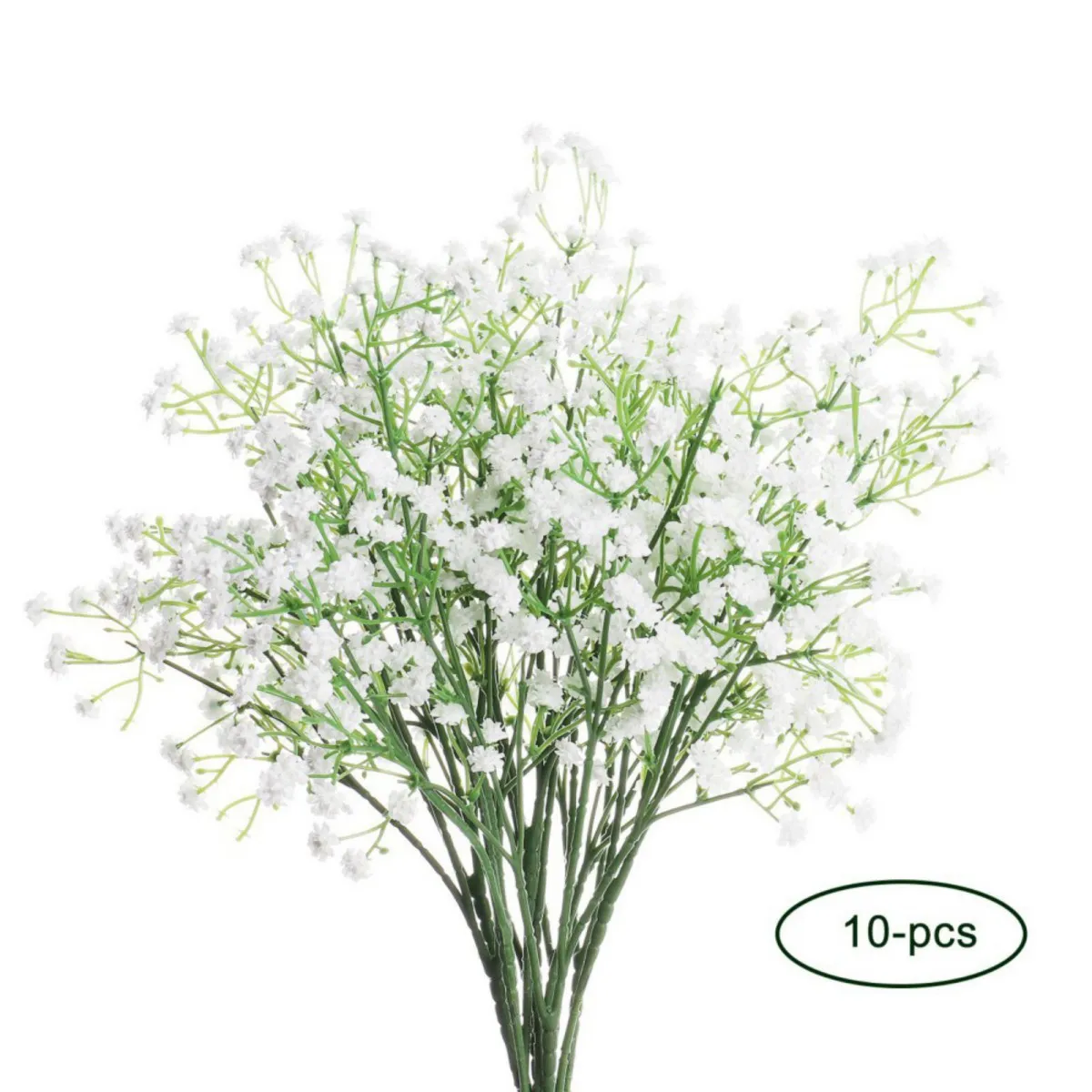 

10pcs Artificial Flowers Baby Breath Flower Fake Gypsophila for Wedding Party Home Decoration Floral Bouquets DIY Accessories