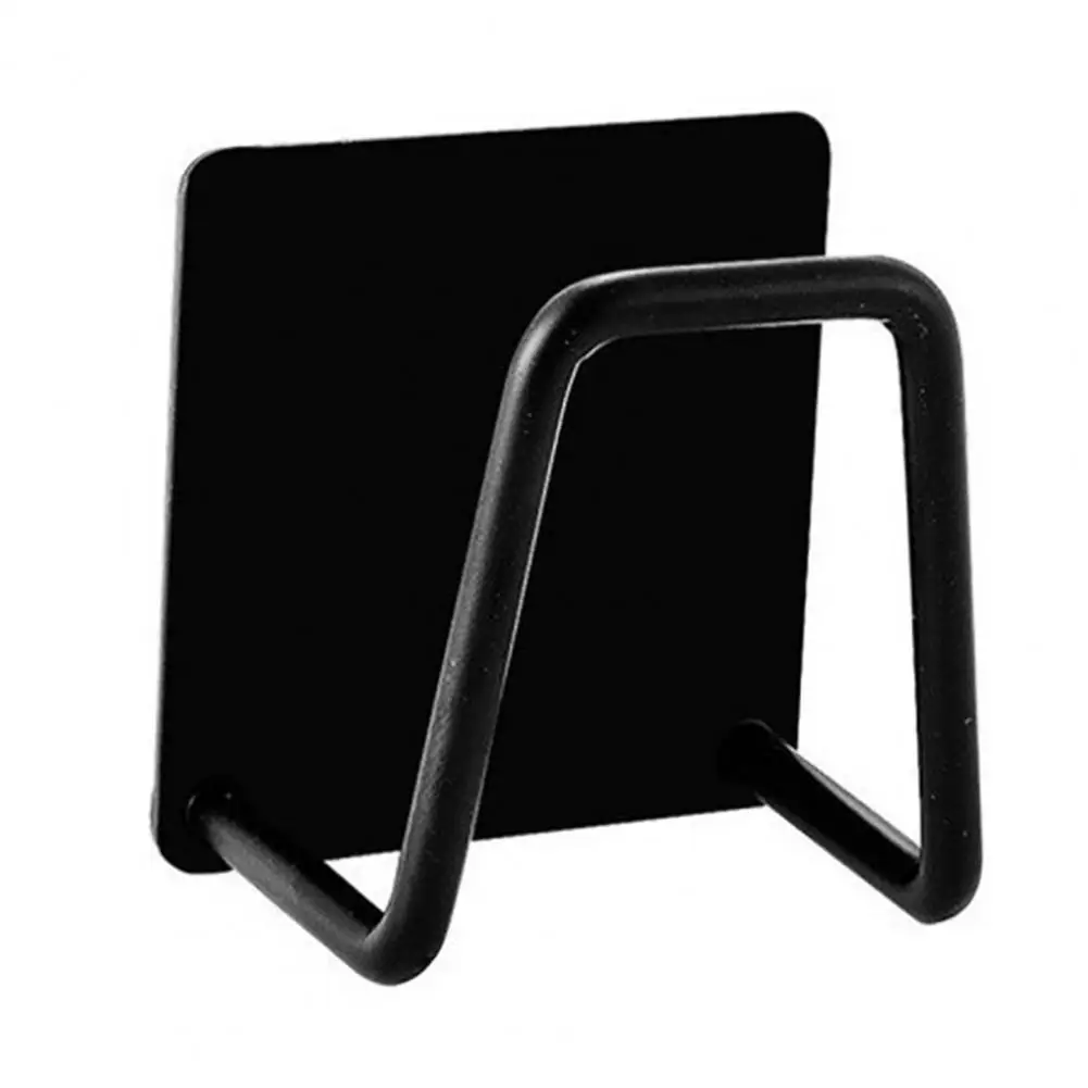 Kitchen Sink Sponge Holder Wall Mount Sponge Rack with Strong Load-bearing for Easy Kitchen Organization Polished Surface Sponge