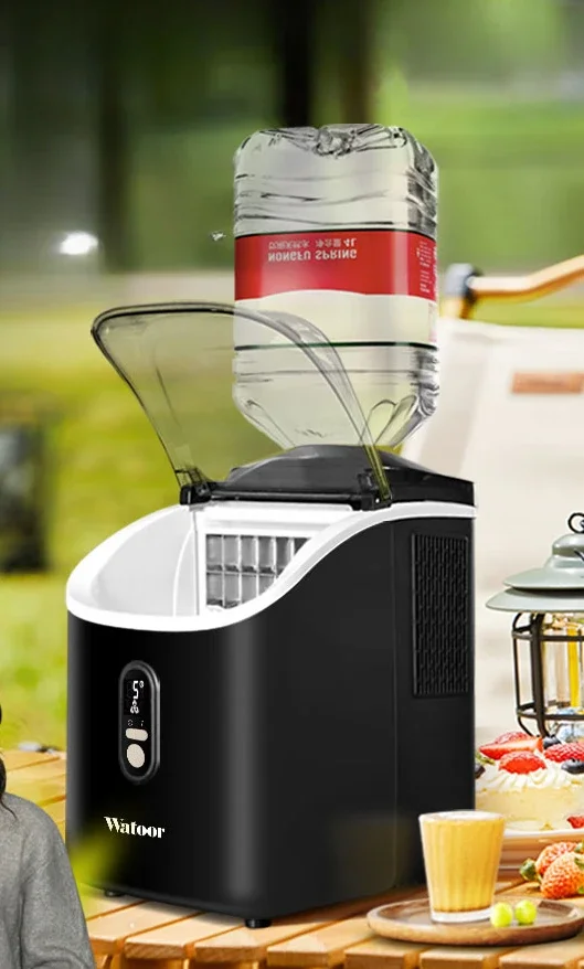 

Ice Maker New Automatic Commercial Household Small Milk Tea Shop Cube Maker