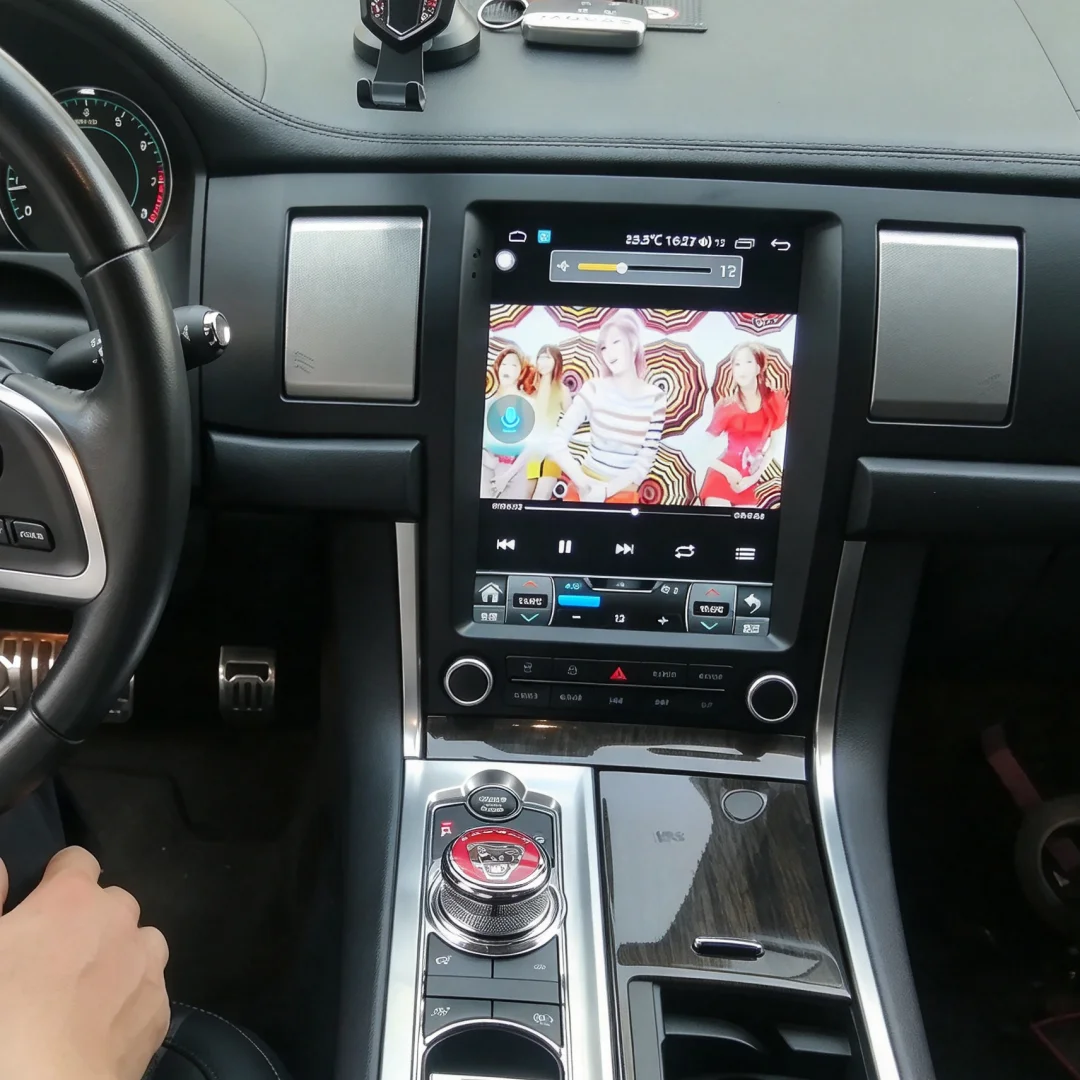 For Jaguar XF 2010-2015 Android14 Wireless Carplay Car Radio Multimedia Video Player Autoradio Stereo GPS Navi Head Unit Screen
