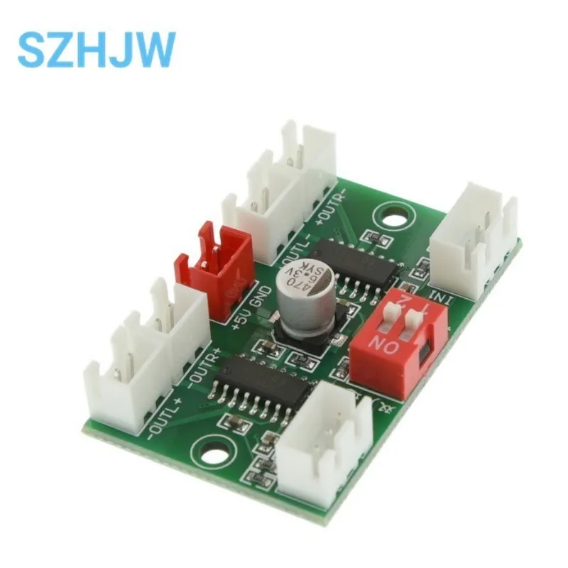 Mini XH-A156 PAM8403 Digital Audio Amplifier Board DC 5V 3W*4 4 Channel AMP with Cable For Laptop Desk Speaker