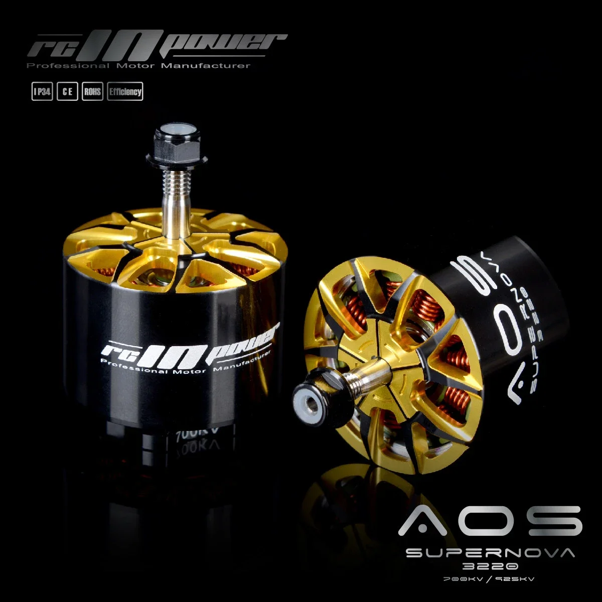 SkyDElRCInPower AOS Supernova 3220 V2 Brushless Motor For 10inch Cinelifter 700KV 925KV 1000KV - High-Speed Motor