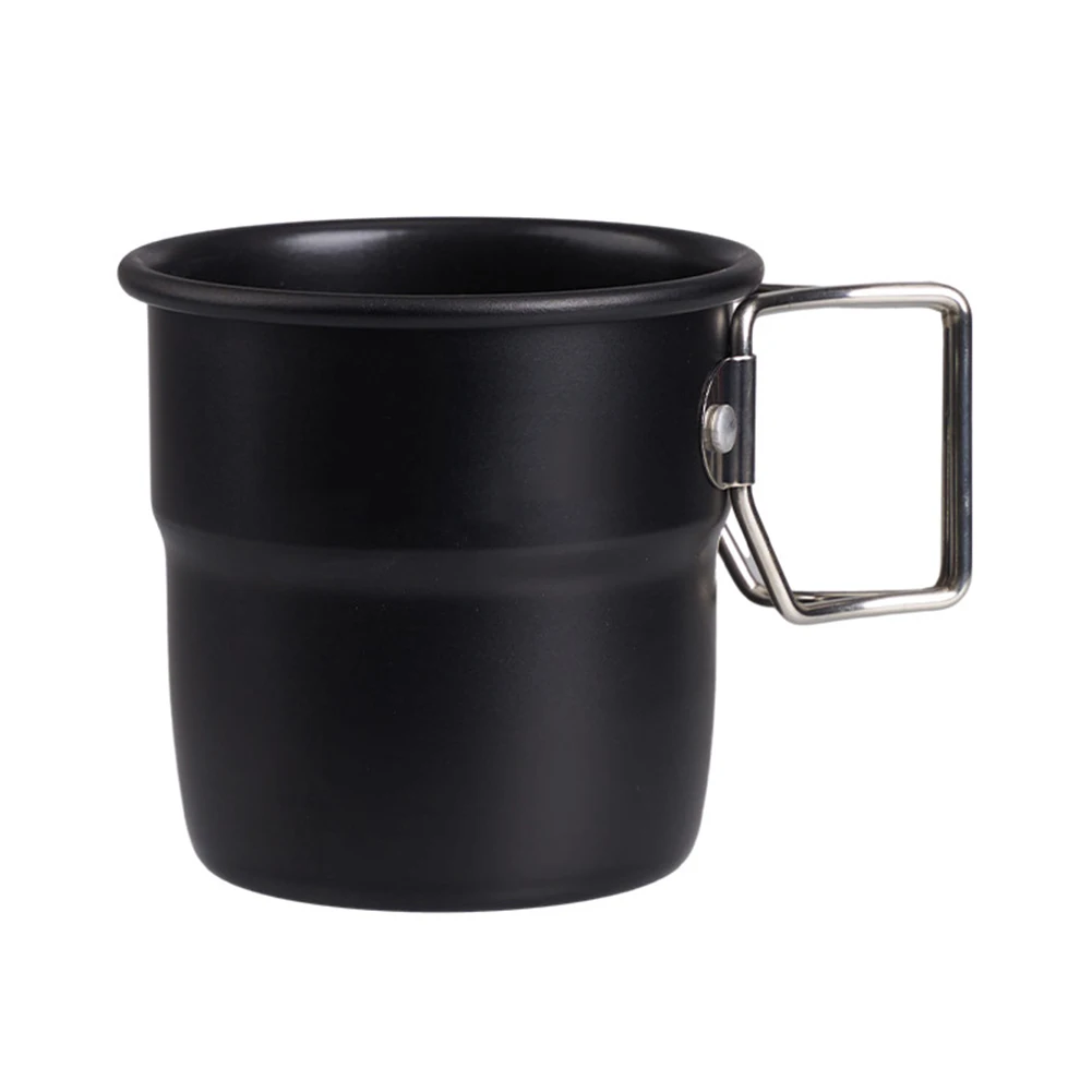 

Foldable Handle Camping Mug Hydration Needs 300ml Outdoor Camping Mug Compact Size Elegant Logo Outdoor Essential