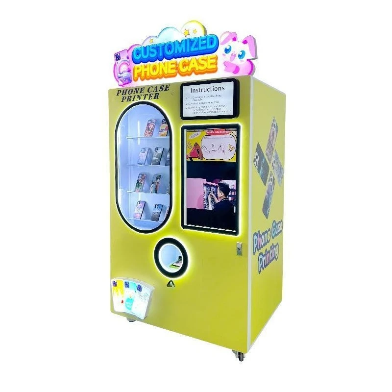 Smart automatic mobile phone case, making self-service vending machine mobile phone case
