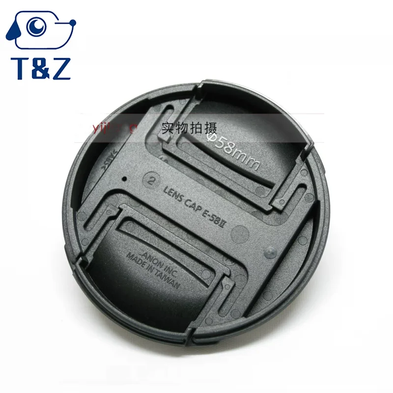 New Original E-58II Lens Cap For Canon 50 1.4 24 85 1.8 18-55 24-50 55-250 70-300 58mm Lens For Canon E58II Front Lens Cover