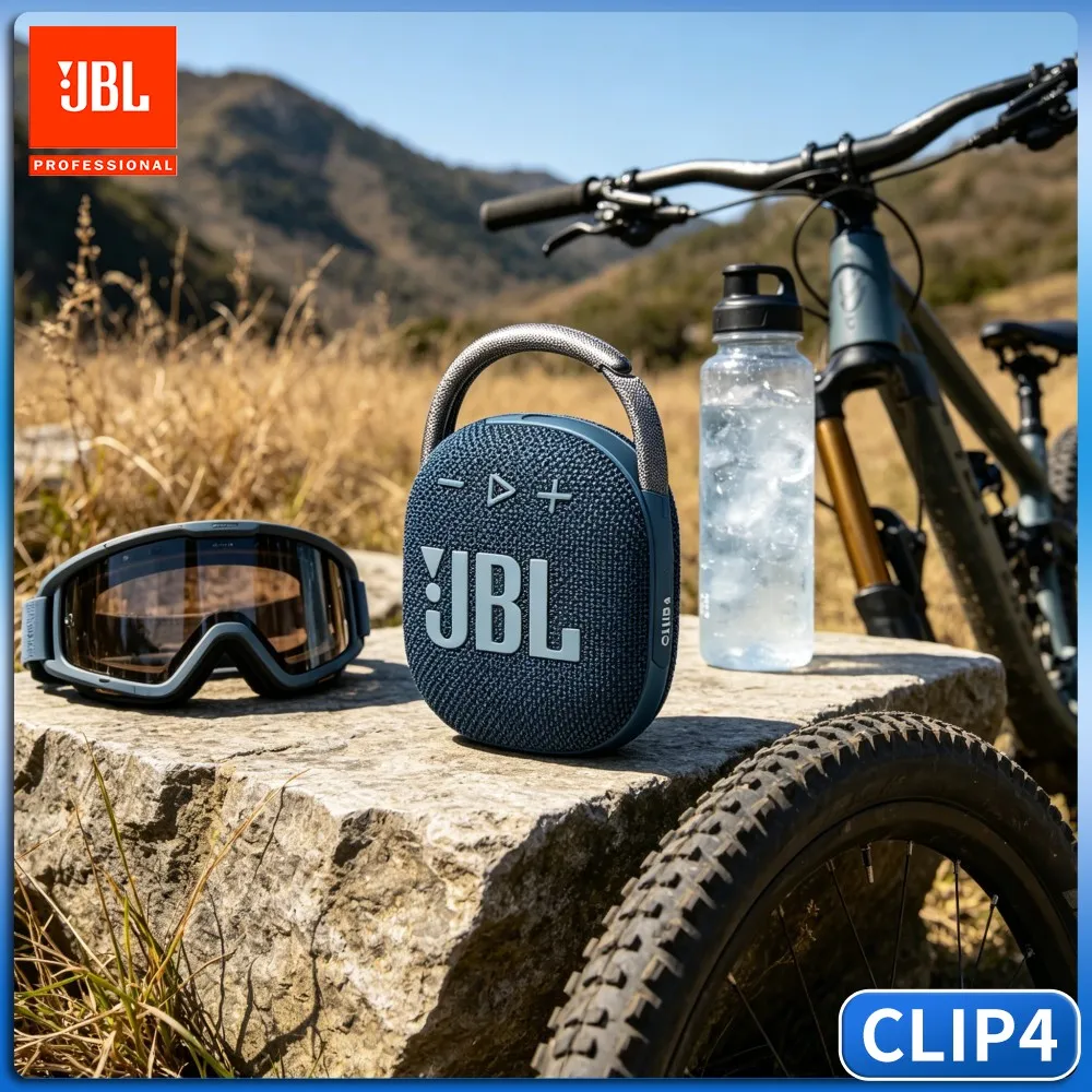 Flint Balcony Stereo Bass JBL CLIP4 RGB Handsfree IP67 Mini Dustproof Bluetooth Speaker TF Card Durable Quick Smooth Audio