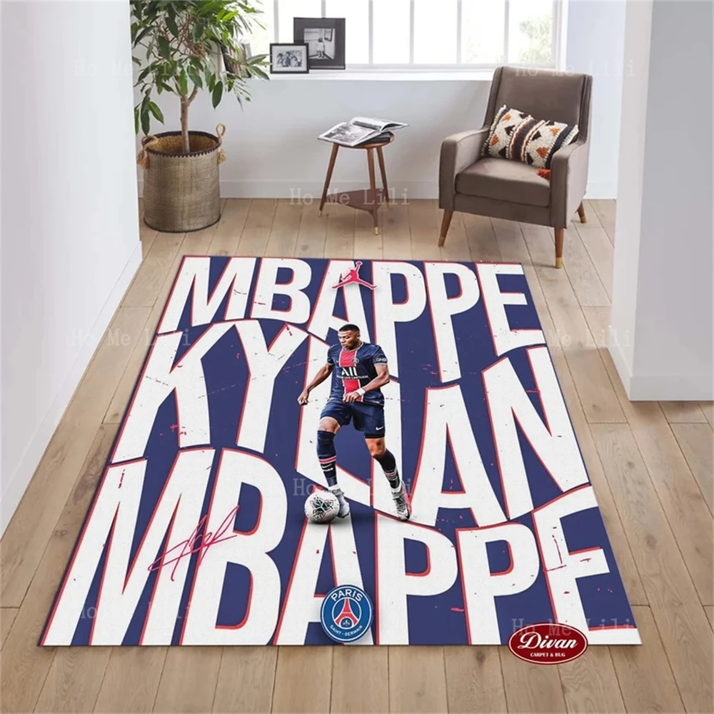 Gift For Fans Football Match Customizable Carpet Decorative Floor