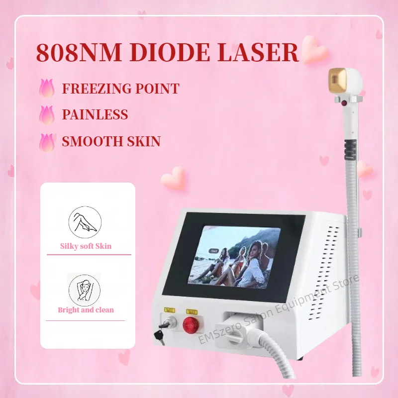 

3 waves IPL Professional Diode Ice Titanium Laser Body Hair Removal 2025 Machine Portable 808 755 Alexandrite Device Permanent