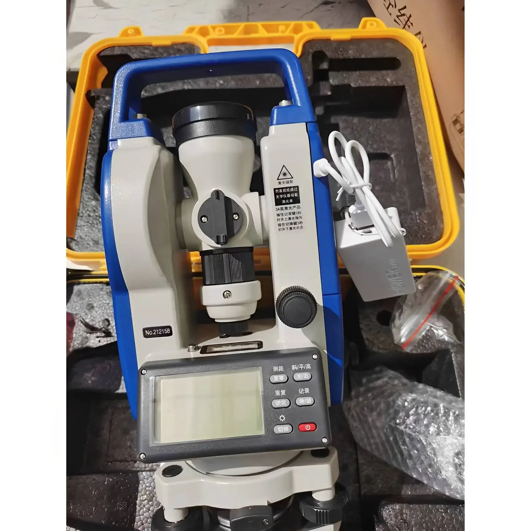 

2026 SELL High Precision Electronic Theodolite Oubo FDT2CAM 2'' Accuracy 3X Magnification Double-sided Display EDM Interfa