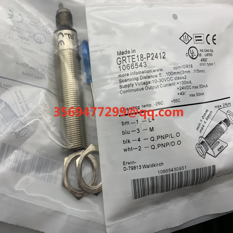 Proximity switch GRTE18-N2462 GRTE18-P2462  Brand-new sensor