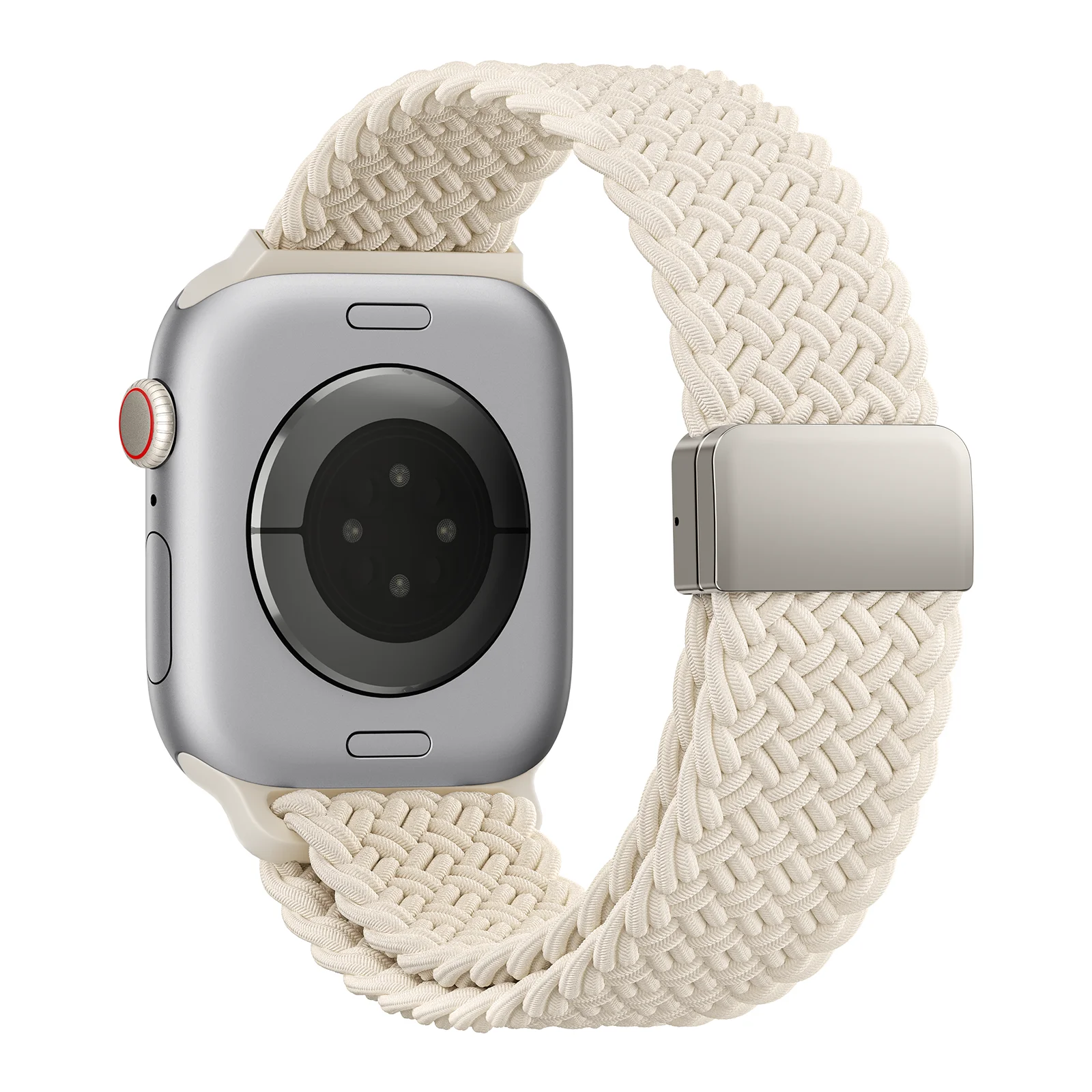 Magnetic Strap For Apple Watch Bands 46mm 44mm 40mm 45mm 42mm 41mm Braided Correas Bracelet IWatch Series 10 11 se 8 9 ultra 2 3