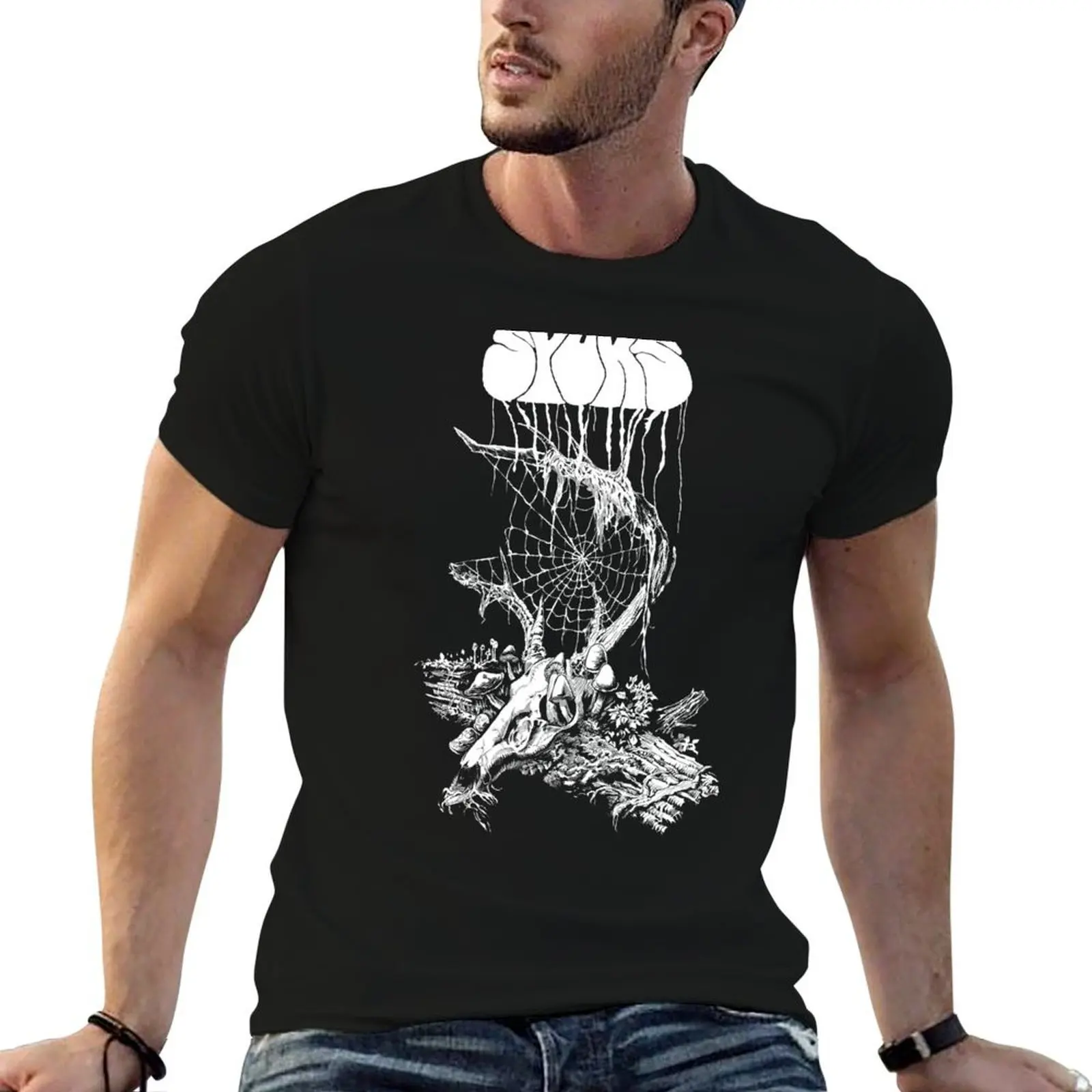 

SPORS DEER SKULL T-Shirt cotton t shirt man man t shirt graphic T-Shirt