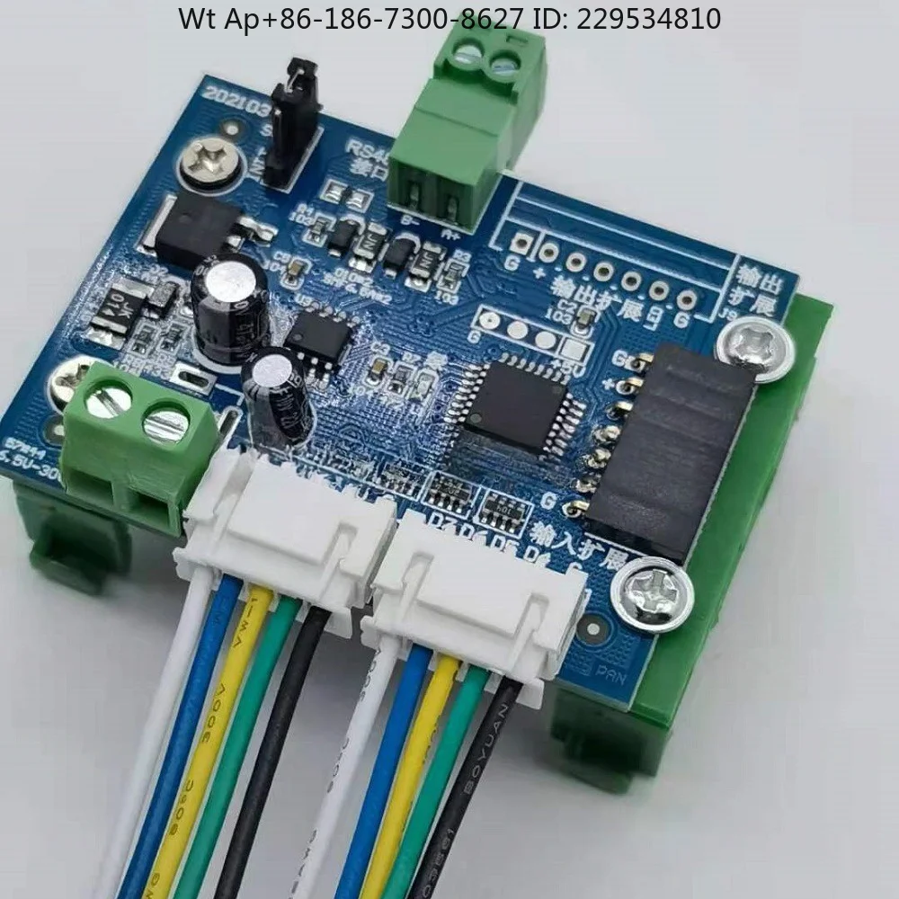 incremental rotary encoder counting frequency measurement to RS485 pulse, angle and speed forward and reverse acquisition module