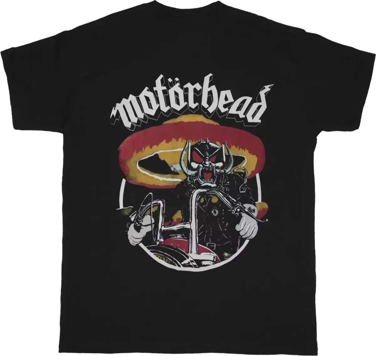 Sommer 2026 Heißes Legendäres Britisches Heavy-Metal-Band Motorhead Themen-Outdoor-Freizeit-Modisches Herren-Kurzarm-T-Shirt – Detail 6