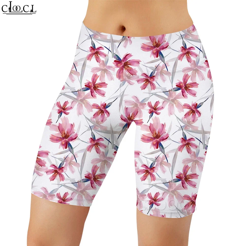 CLOOCL Fashion Women Legging Chinese Retro Pattern 3D Printed Casual Shorts for Female Workout Running Sexy Gym Sweatpants