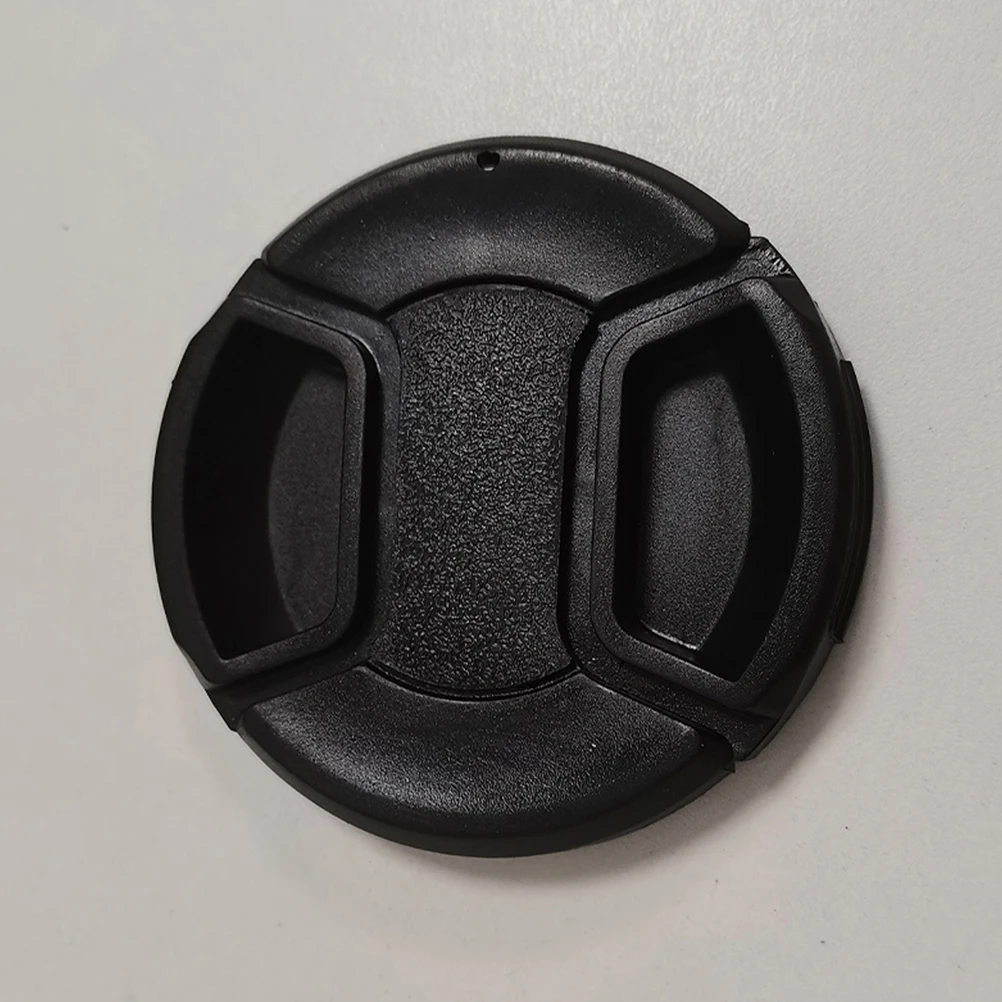 

4pcs Waterproof Camera Lens Cover 55Mm Dustproof Shockproof Durable For Dslr Digital Cameras Center Pinch Snap Protector Tight