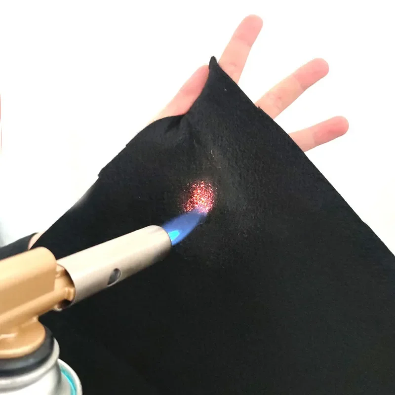 Fireproof Felt Fireplace Mat Can Contact Skin Non-Woven Fabric High Temperature Resistant Felt Pre-Oxidized Carbon Fiber Felt