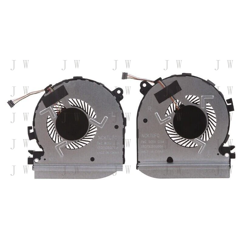 

DDW New CPU and GPU Cooling Fan for HP 15-BL Laptop 914357-001 914358-001