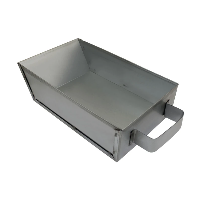 Ash Pan Drawer for Backyard Fire Pit Masonry Fireplace Wood‑burning Stove Cinder Waste Collector Galvanized Iron Ash Drawer Box