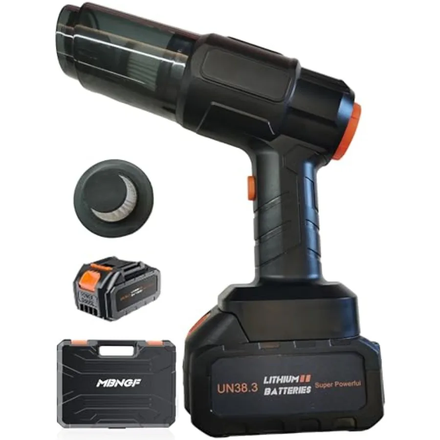 

Car Vacuum Portable Cordless35000PA High Power Suction and Blower Cordless Handheld Vacuum Cleaner for Car Home Office Pet Dazz