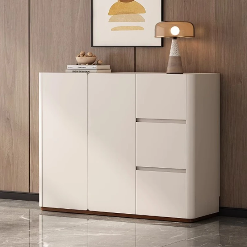 

Modern Minimalist Sideboard Cream Style Functional Integrated Household Storage Cupboards Senple Ek Dirab Dining Room Furniture