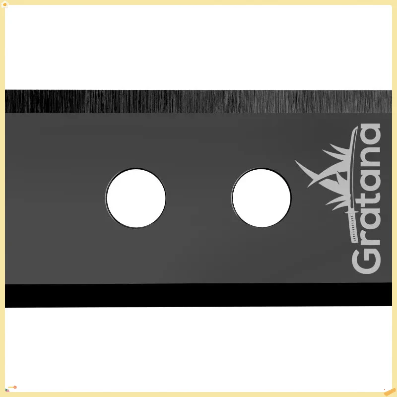 شفرات جزازة العشب الآلية 40 سم بديلة بفتحتين، شفرات قطع جزازة العشب المتينة لتشذيب عشب الحديقة الأوتوماتيكية