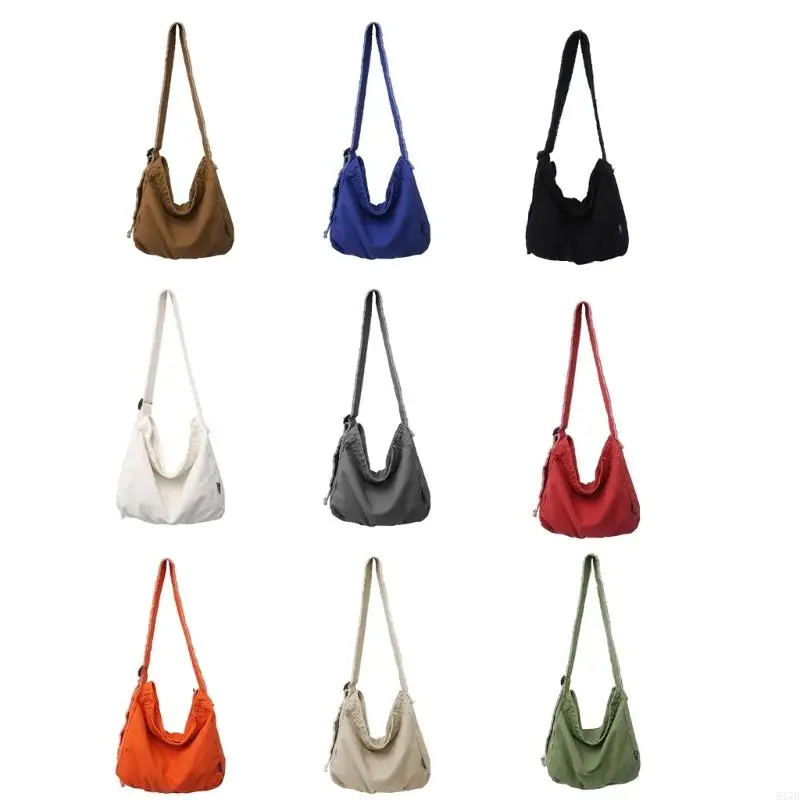 

Women Grunge Bag Casual Crossbody Bag Large Capacity Shoulder Bag Student School Bag Canvas Messenger Bag Shopping Bag