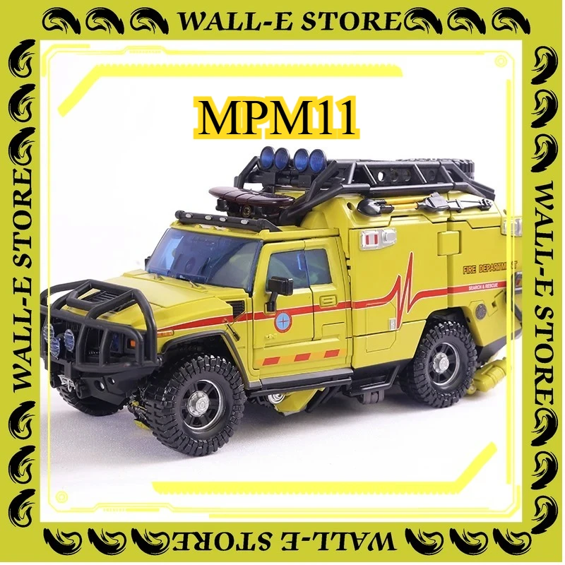 In Stock Transformation KO MPM11 MPM-11 T11 T-11 Oversize Version Ratchet Movie Edition Alloy Action Figure Deformed Toy Gift