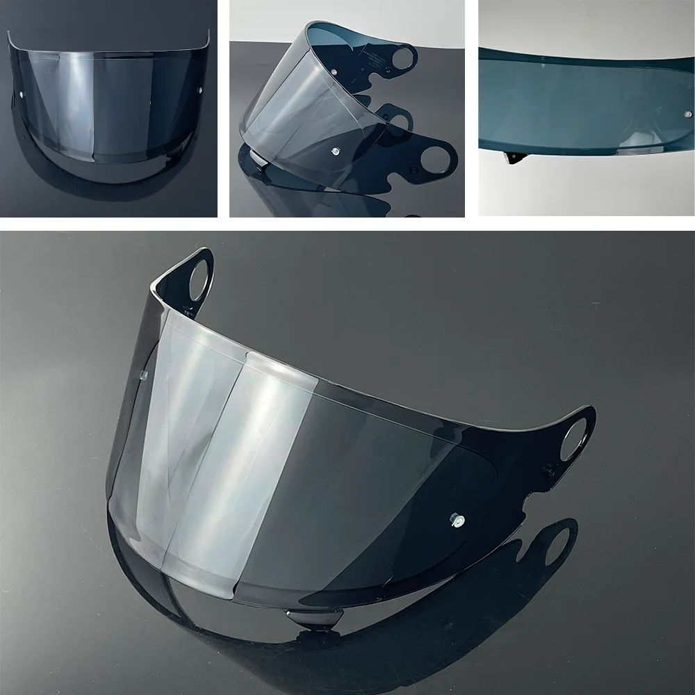 GLAMSTER Helmvisier für SHOEI GLAMSTER, winddichte Linse, Gesichtsschutz, beschlagfrei, Visiere, Anti-UV-Sonnenschutz, Visera Casco Moto