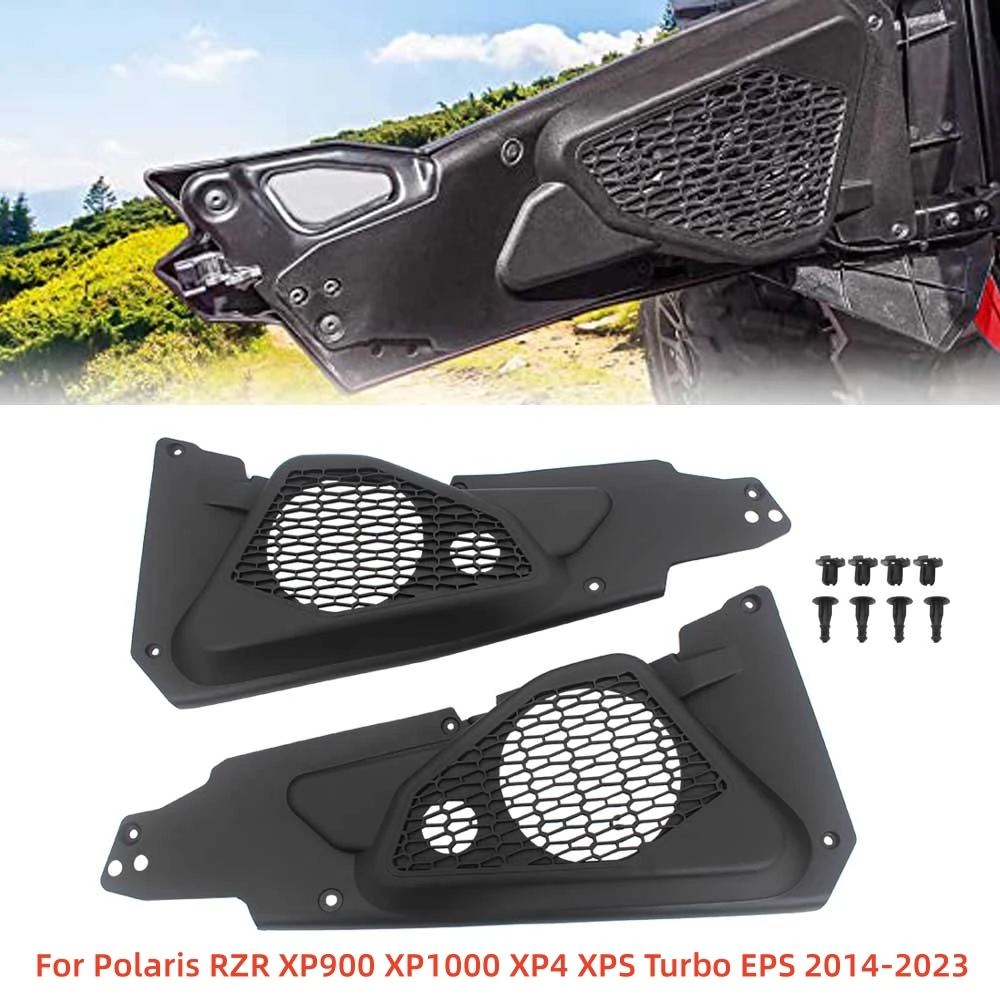 UTV Accessories 6.5 Inch Front Door Speaker Pods Panels For Polaris RZR XP900 XP1000 XP4 XPS Turbo 2014-2023 Replace for 2881989