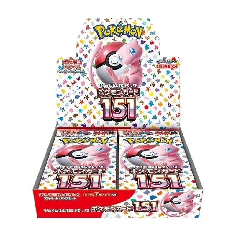 Kayou Pokemon Trading Card Game Sv2a 151 Japanese Original Sealed Booster Box Unopened Collectible Cards For Adult Collection