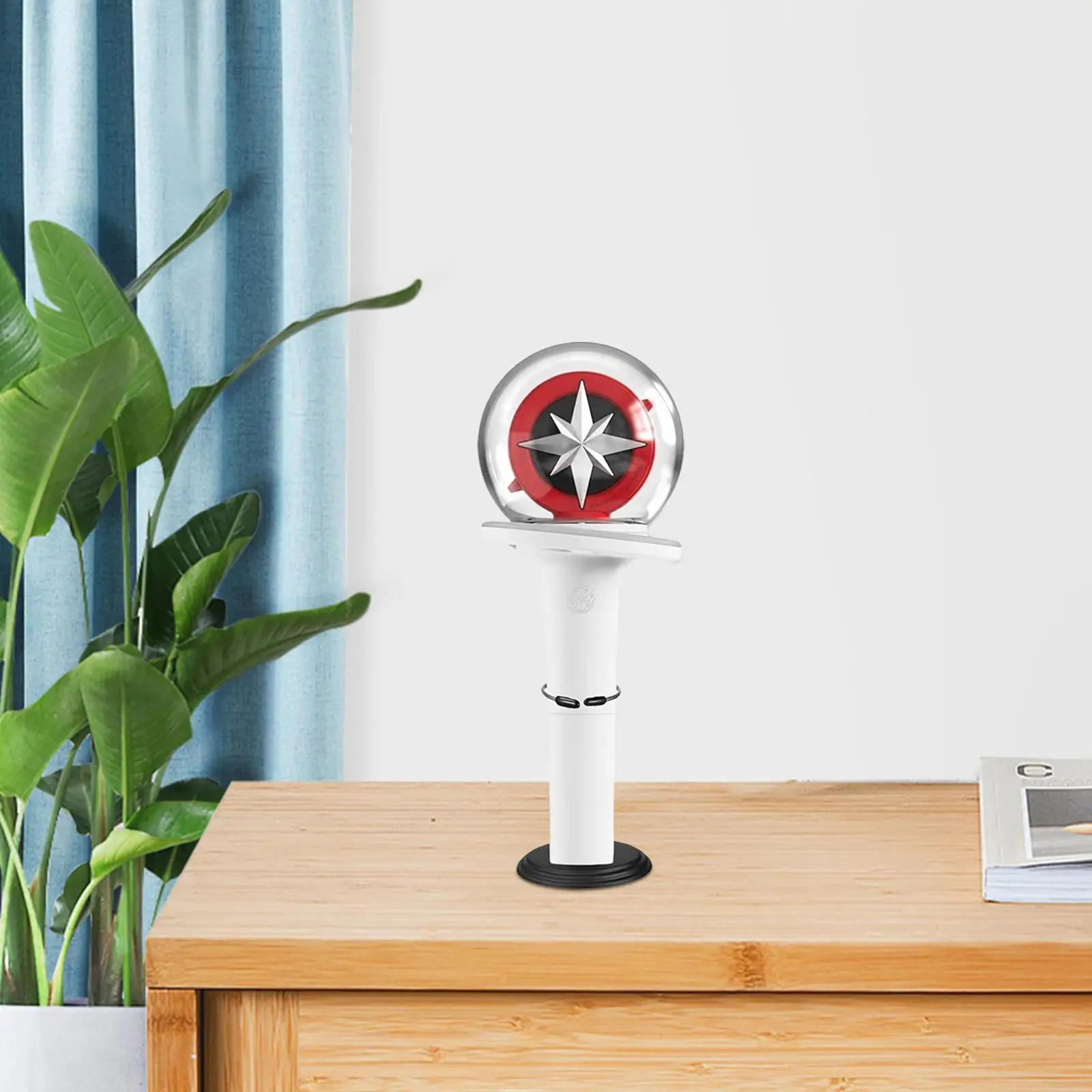 

4Pcs Lightstick Display Stand Figures Glow Party Supplies Easy Assembly Durable Support Frame Model Stand Vibrant Doll Display