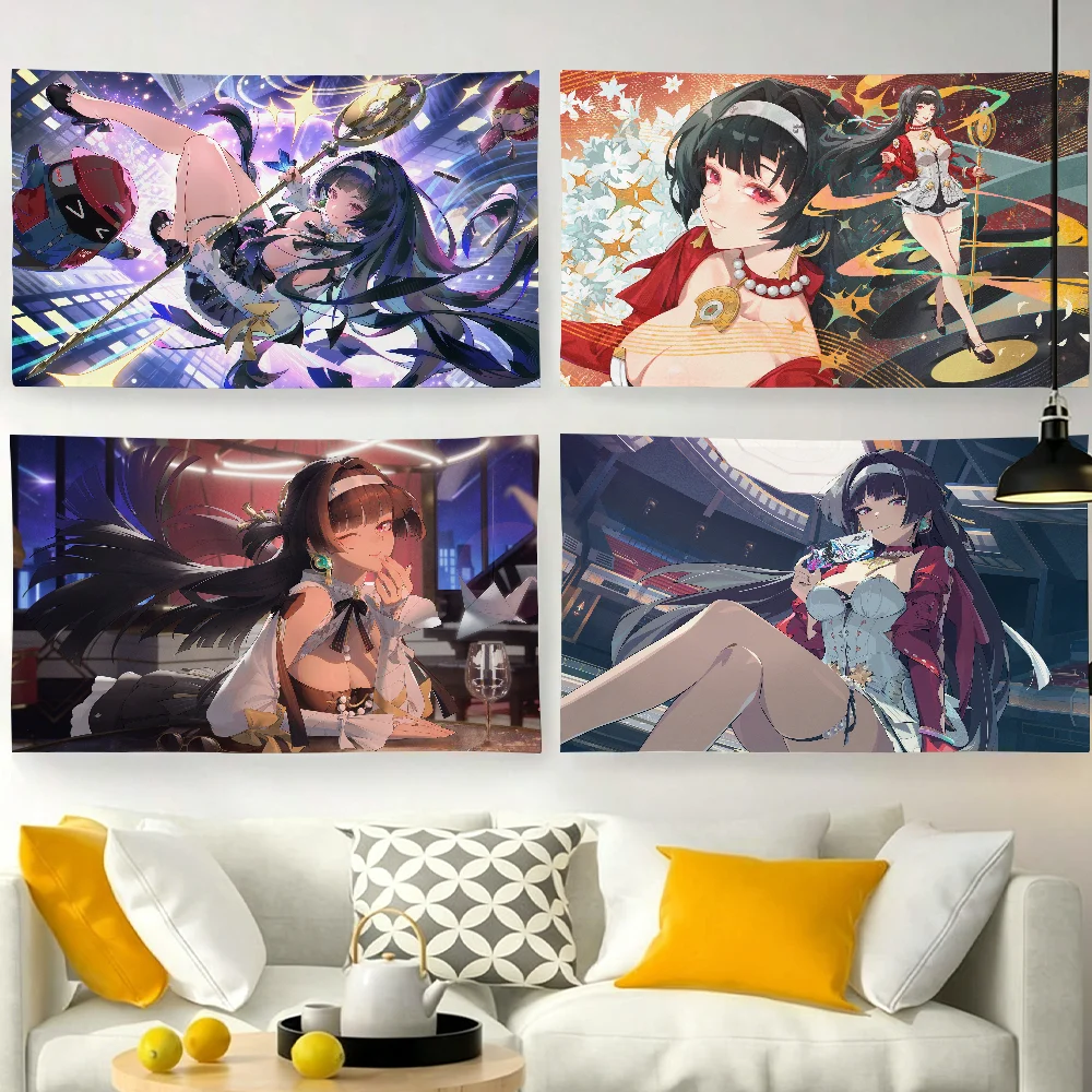 Astra Yao Game Zenless Zone Zero flag For Garden Party Living Room Home Wall Decor Banner Bedroom Outdoor Tapestry