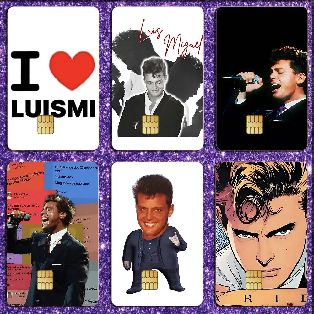 

L-Luis Miguel Singer Credit Debit Bank Film Skin Sticker Front Cover