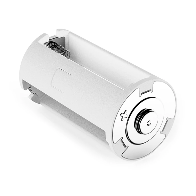 Переходник с 3 батареек AA на A D для аккумуляторов, конвертер с концевыми заглушками для электроприборов