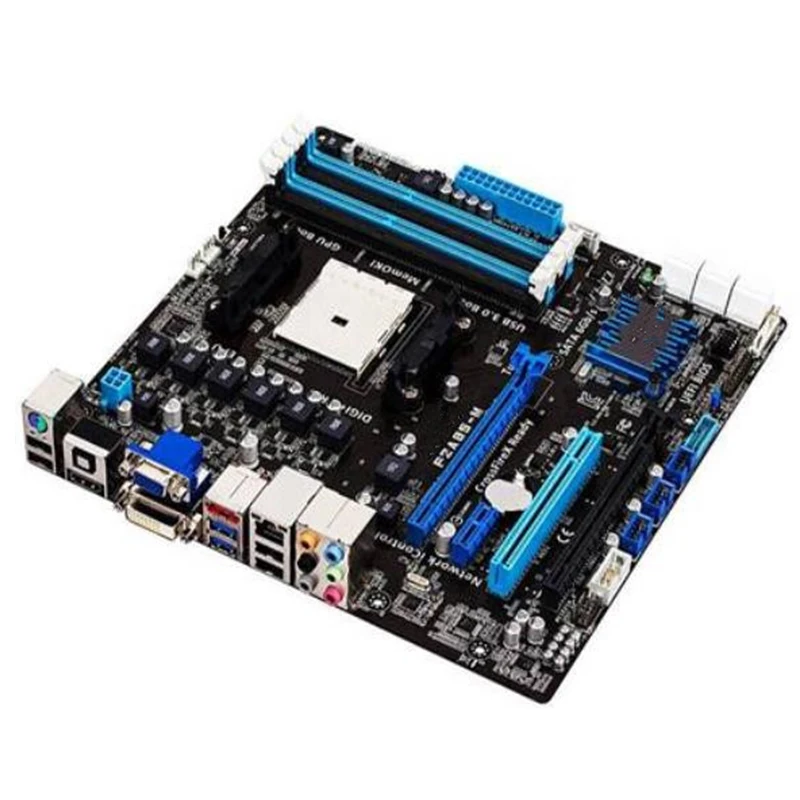 For AMD A85 F2A85-M PRO motherboard Used original Socket FM2 DDR3 64GB USB2.0 USB3.0 SATA3 Desktop Mainboard