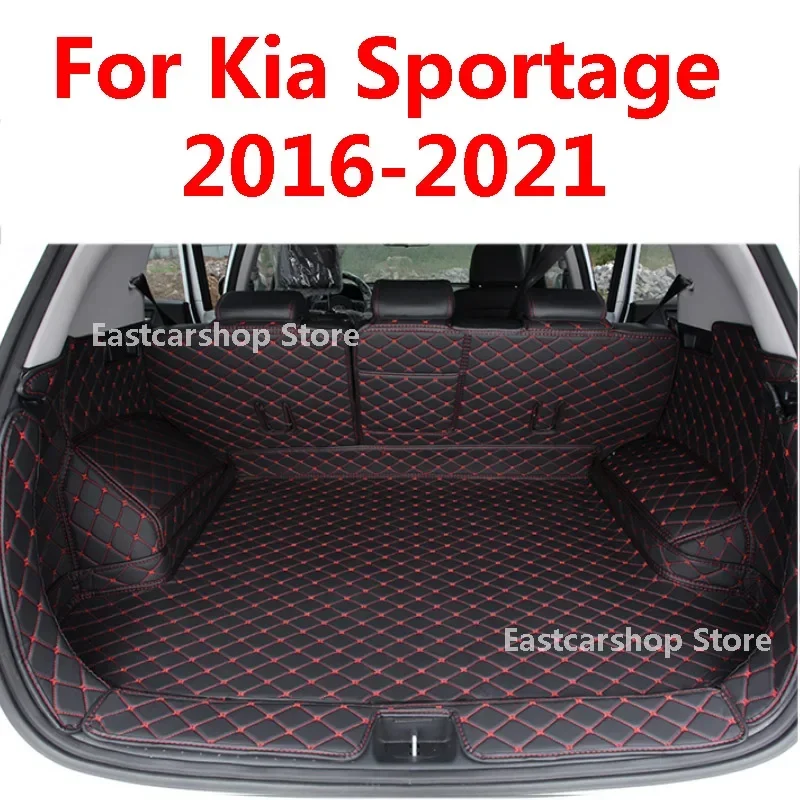 

For Kia Sportage 4 QL 2021 2020 2019 Car All Inclusive Rear Trunk Mat Boot Liner Tray Rear Trunk 2018 2017 2016 Accessories