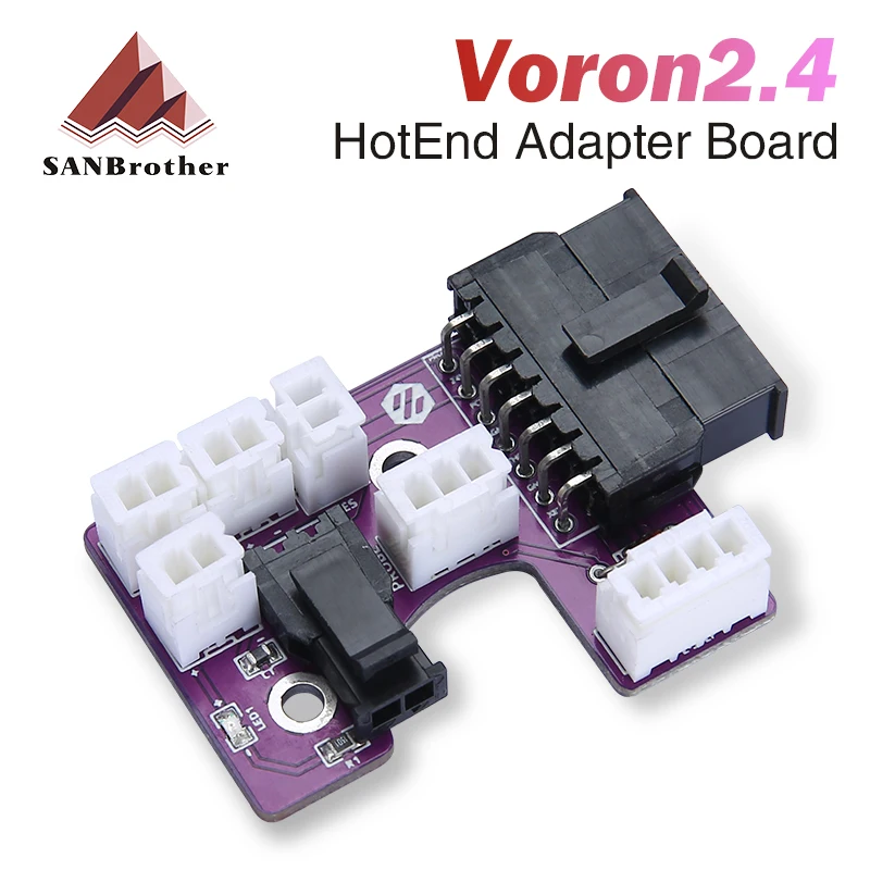 

Afterburner Toolhead PCB Board 3D Printer Toolhead PCB Extruder Hot End Adapter Plate with Terminal Kit For Voron 2.4 3D Printer