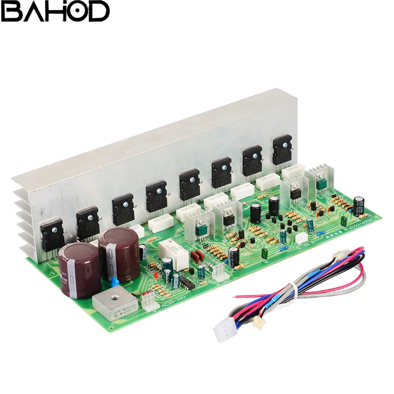 

600 Вт * 2 2,0-канальная плата усилителя с высокой мощностью и рассеиванием тепла 2SA1943/C5200AC24-35v для усилителя звука HIFI