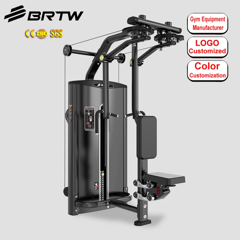 Factory Wholesale Commercial Butterfly Pec Fly Machine Dual Chest Back Strength Training Equipment
