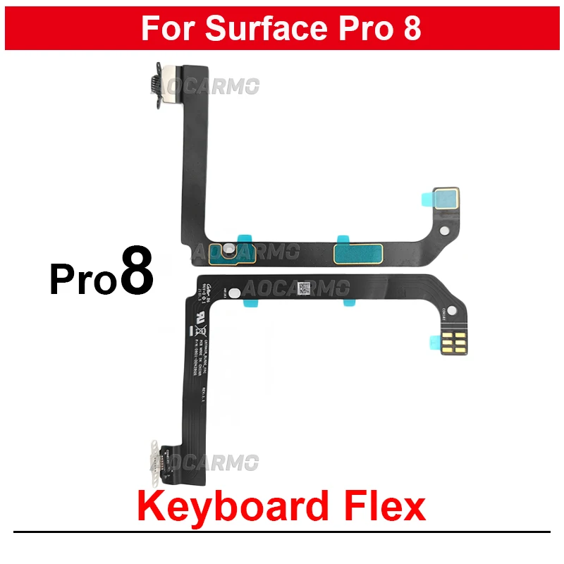 Black / White Keyboard Flex Cable Repair Replacement Part For Microsoft Surface Pro8 1983 Pro 8 KeyBoard Connection Port Flex